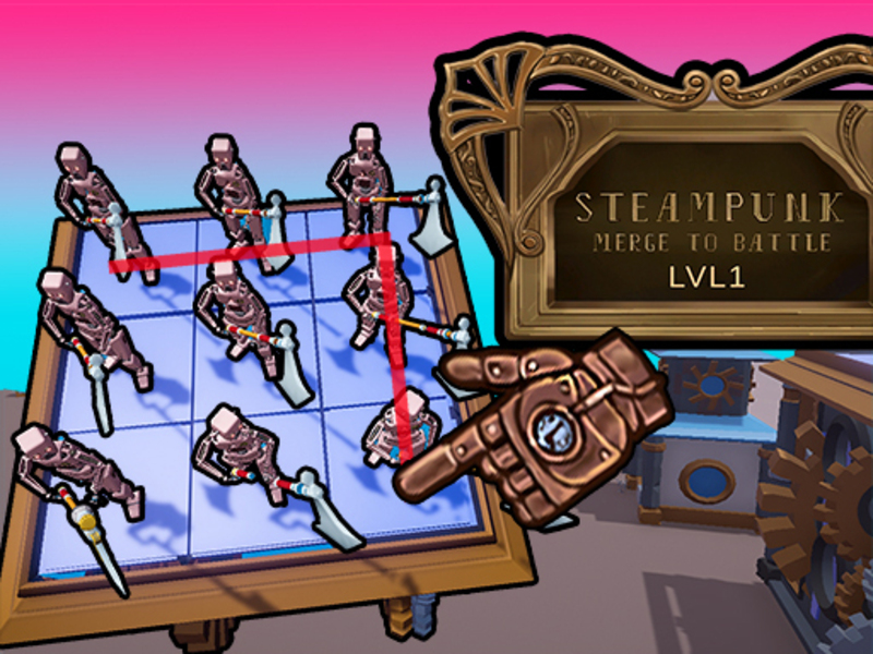 Spel Steampunk fuseren om te vechten online