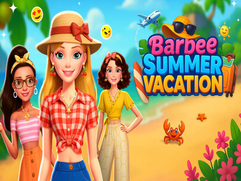 Spel Barbee zomervakantie online