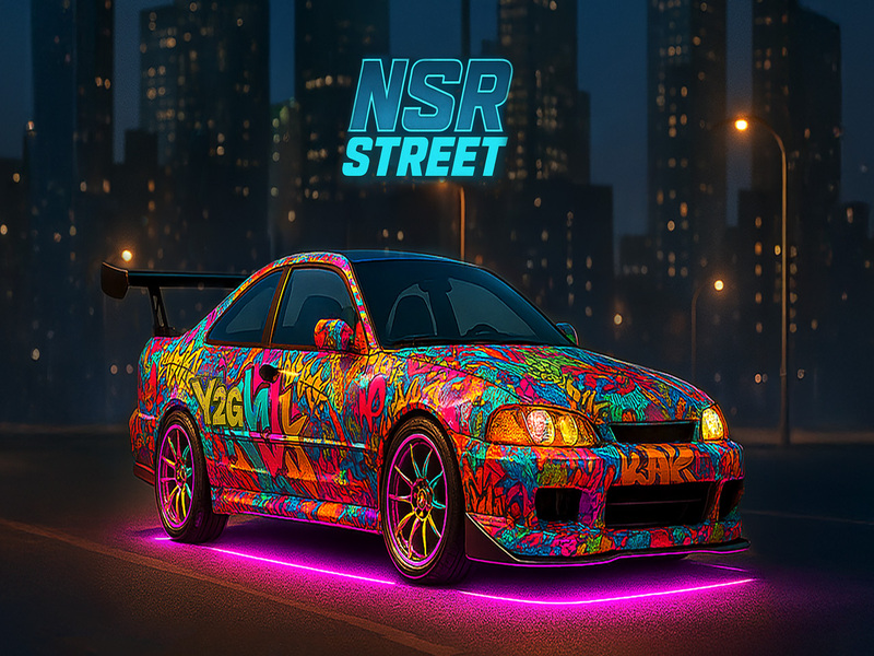 Spel NSR Street Car Racing online