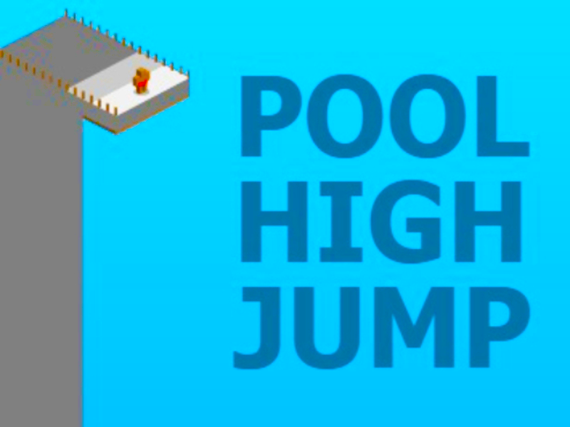 Spel Pool hoogspringen online