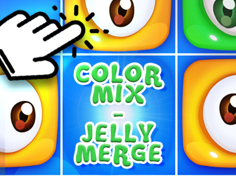 Spel Kleurmix- Jelly Merge online