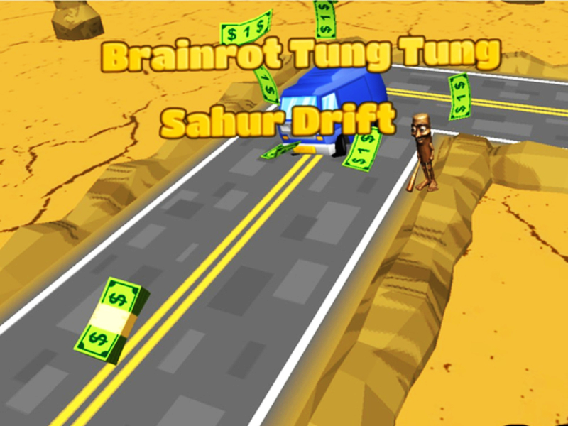 Spel Brainrot Tung Tung Sahur Drift online