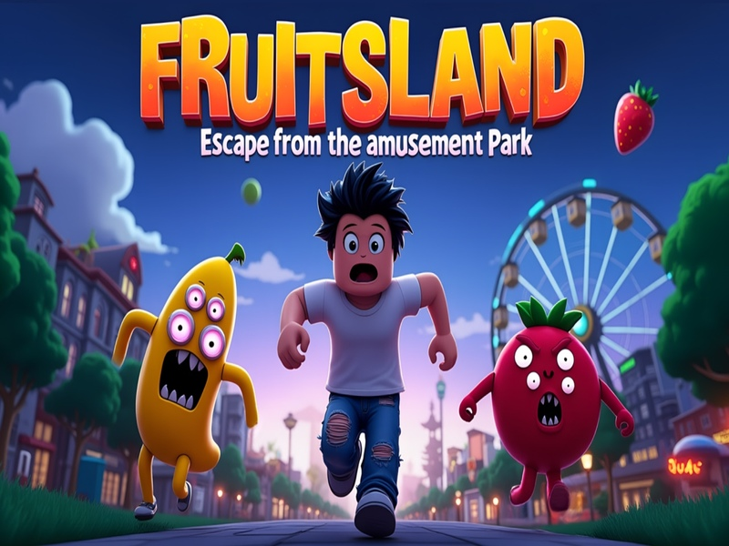 Spel Fruit land: ontsnappen uit het pretpark online