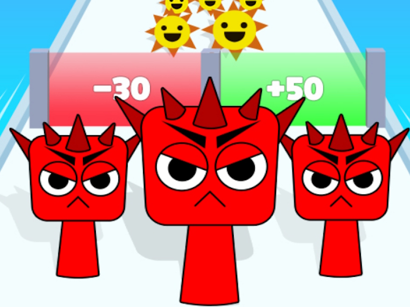 Spel Sprunki-run online
