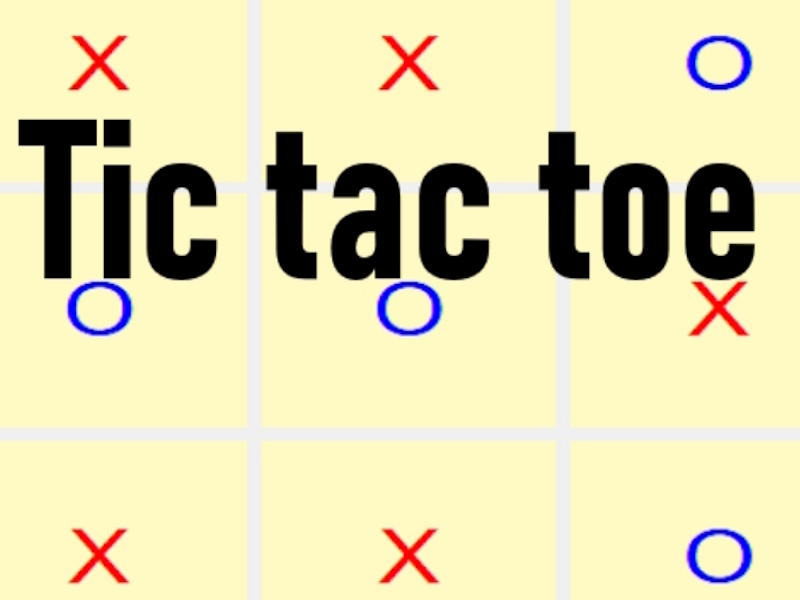 Spel Tic tac teen online
