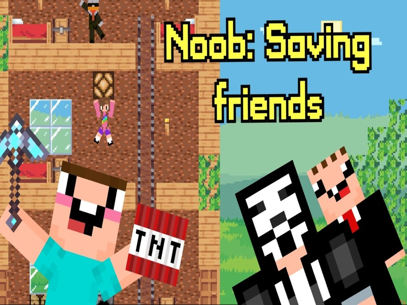 Spel Noob: vrienden redden online