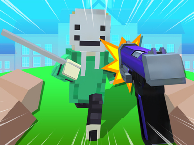 Spel Block Craft 3D School online