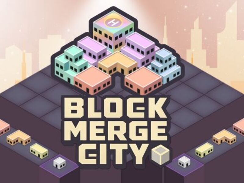 Spel Block Merge City online