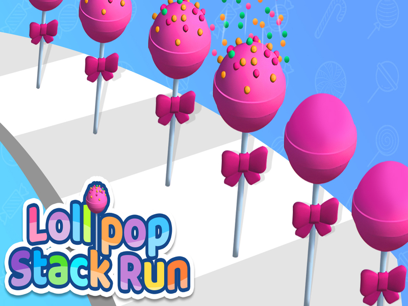 Spel Lollipop Stack Run online