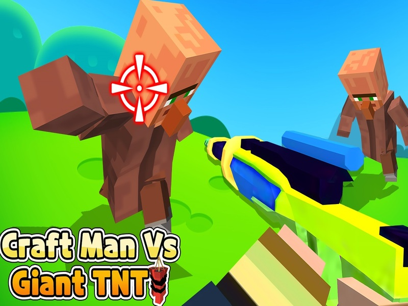 Spel Craft Man vs Giant TNT online