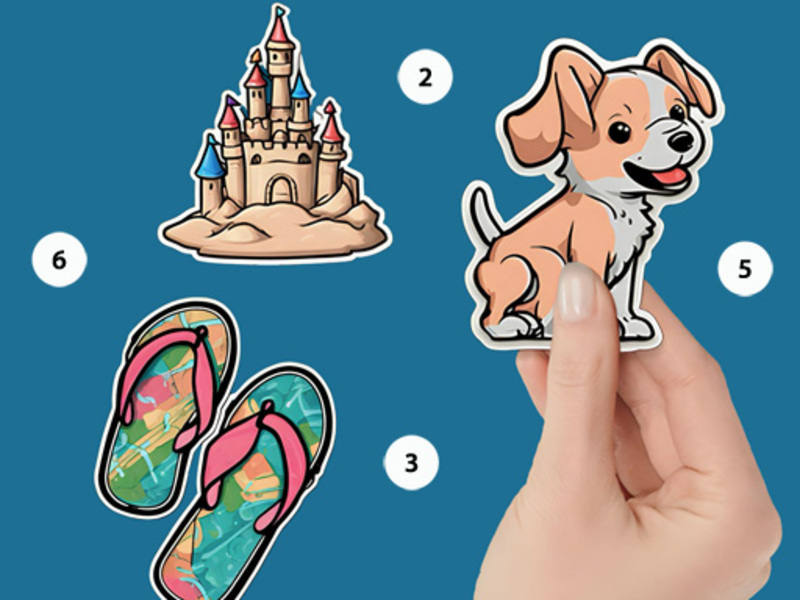 Spel Sticker Book Puzzle Color By Number online
