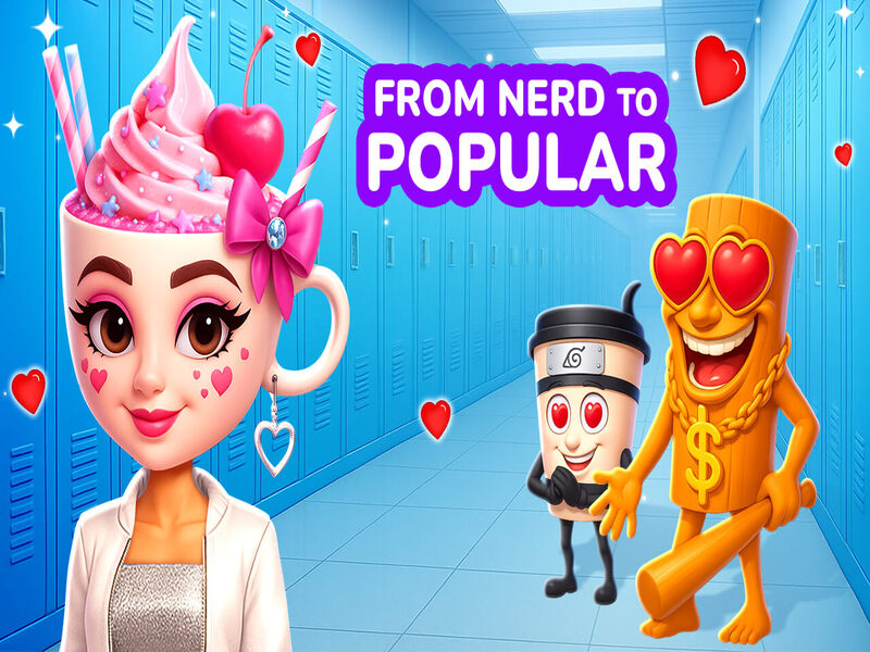 Spel Van nerd tot populaire ballerina cappuccina online