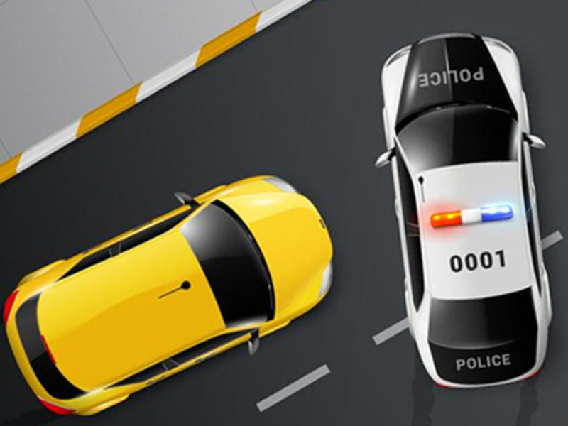 Spel Politiejacht drifter online