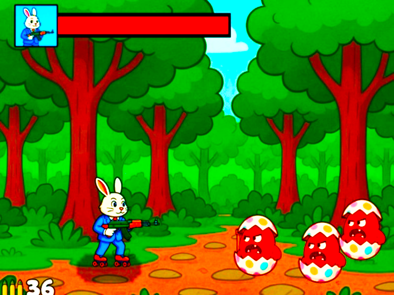 Spel Monsters van paaseieren online