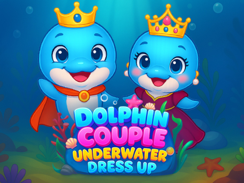 Spel Dolfijnspaar onder water verkleed online