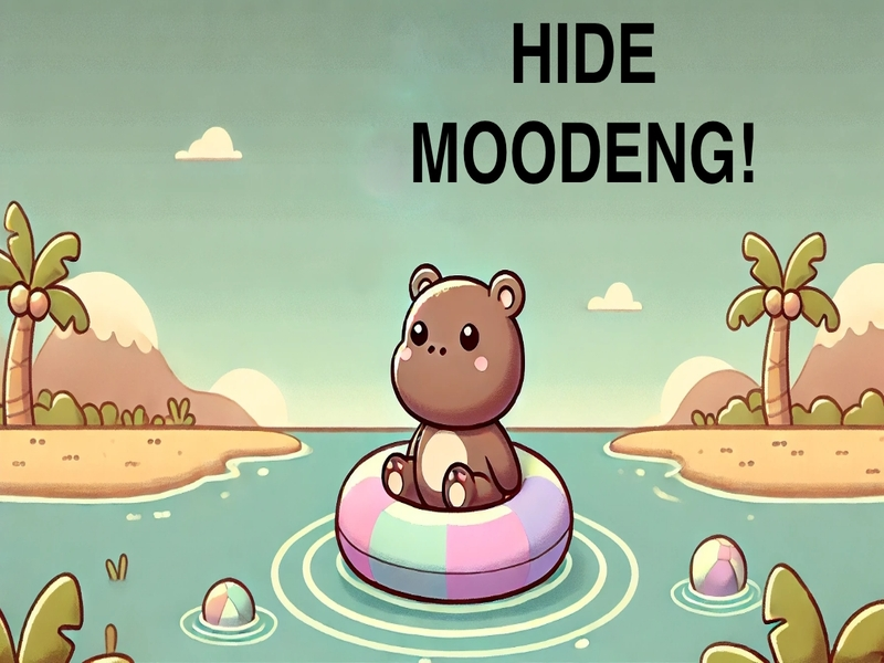 Spel Verberg Moodeng Hippo! online