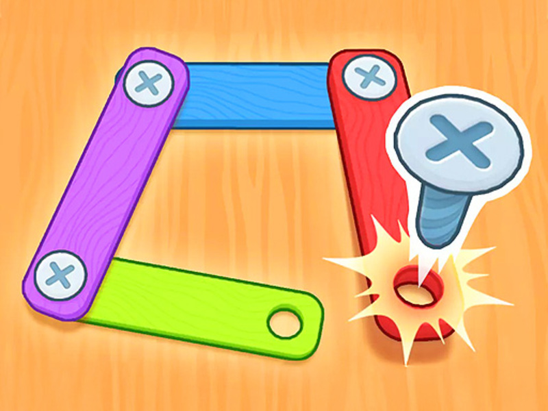 Spel Schroef de puzzelmeester online